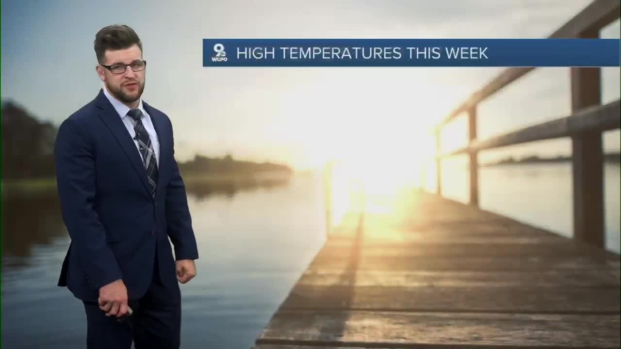 Timing out rain for the start to the week - YouTube