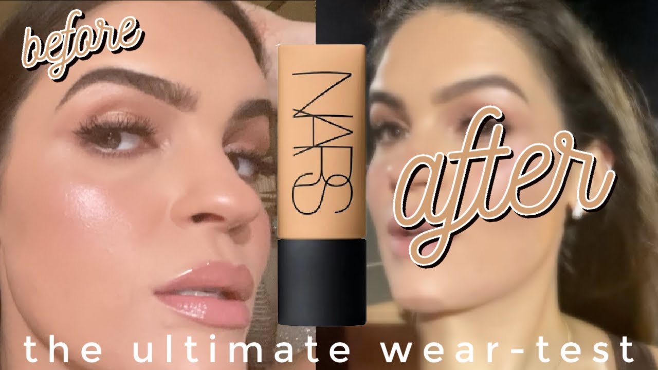 i put my favorite foundation too the ULTIMATE test.. | NARS Soft Matte  Foundation Review & Wear Test - YouTube