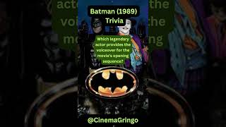 Batman 1989 Trivia Question 2