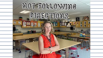10 Strategies to Try When a Student Doesn’t Follow Your Directions