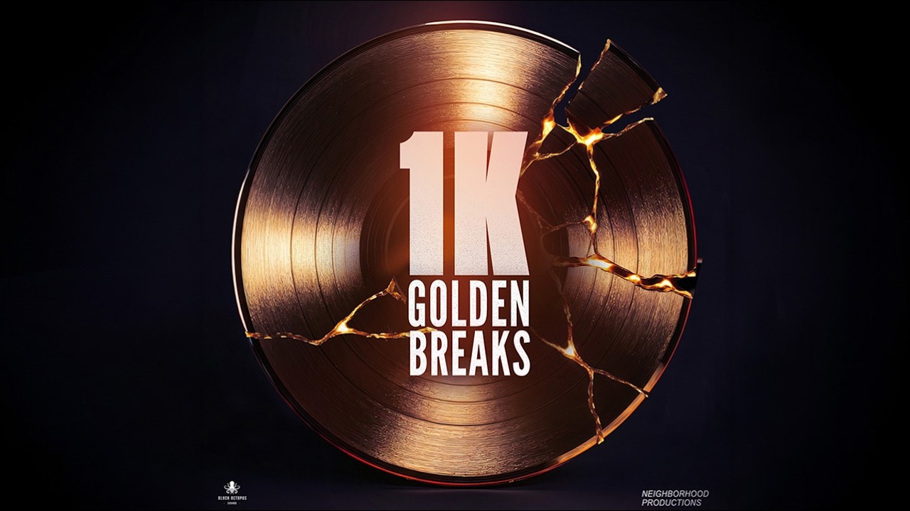 BLACK OCTOPUS 1K Golden Breaks by Neighborhood Productions
