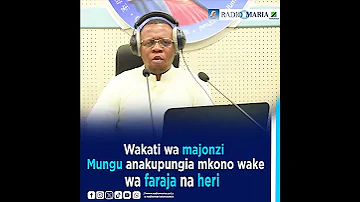 Wakati Wa Majonzi Mungu Anakupungia Mkono Wakewa Faraja Na Heri Padre Dominic Mavula C PP S 