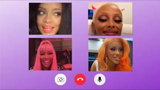 Rihanna Catches Up With Our Fav Rappers