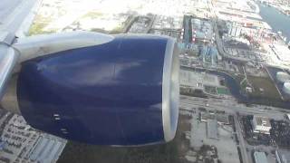 Delta Airlines Boeing 757-200 (Winglets) Powerful Engine View Takeoff from Ft. Lauderdale