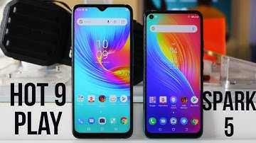 Infinix Hot 9 Play vs Tecno Spark 5 - Which One Should You Buy [ENGLISH]