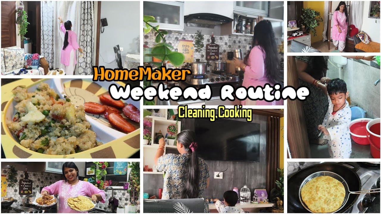 🌼ଘର ସମ୍ଭାଳିବା ସବୁ ଜିନିଷର ଧ୍ୟାନ ଦେବା କଣ ସହଜ ଚାକିରି 🫣Weekend Routine,Special Dinner 😋