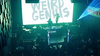 VJing for WEIRD GENIUS at SQUARE CLUB BATAM (Sep 2018)