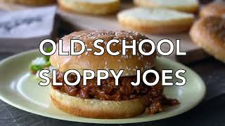 Awesome OLD SCHOOL SLOPPY JOES   Homemade, Easy, Tasty!