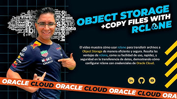 Object Storage + Copy Files with RClone (Windows)