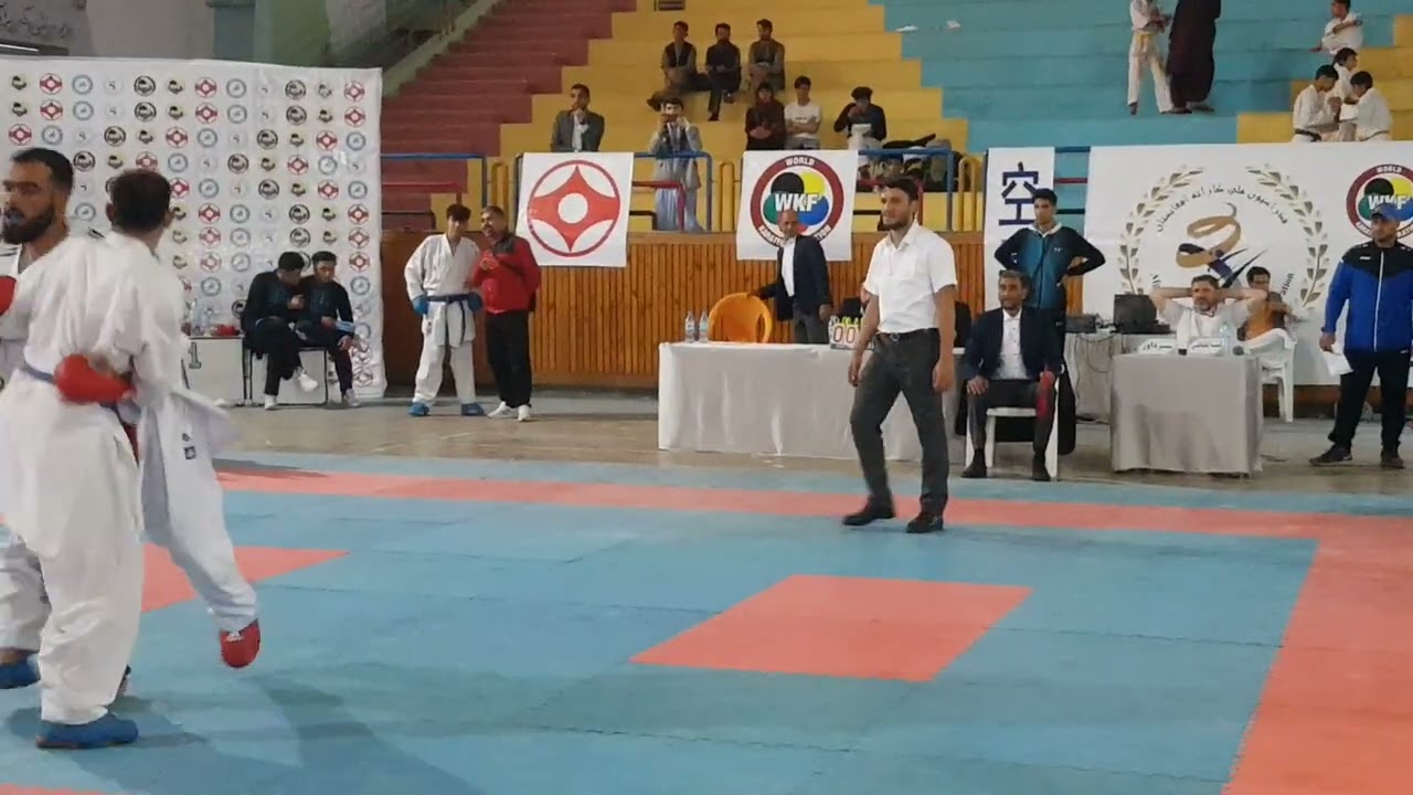 1391 Hirat National Karate Federation Afghanistan Games Hejrat ullah Azimi ♥️ 