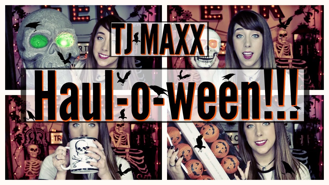 HALLOWEEN HAPPY//HAULOWEEN!! TJ MAXX HALLOWEEN