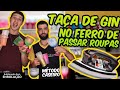 Faça Taça de Gin e Copo Long Drink No FERRO DE PASSAR ROUPAS! DIY