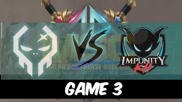 MSC 2021 PLAYOFFS DAY 2 | Execration vs Impunity KH - GAME 3