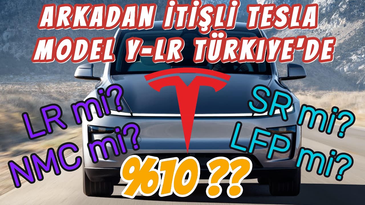 Arkadan İtişli LR Tesla Model Y Türkiye'de! %10 Matrahı? Hangisini Almalı? Detaylı Karşılaştırma