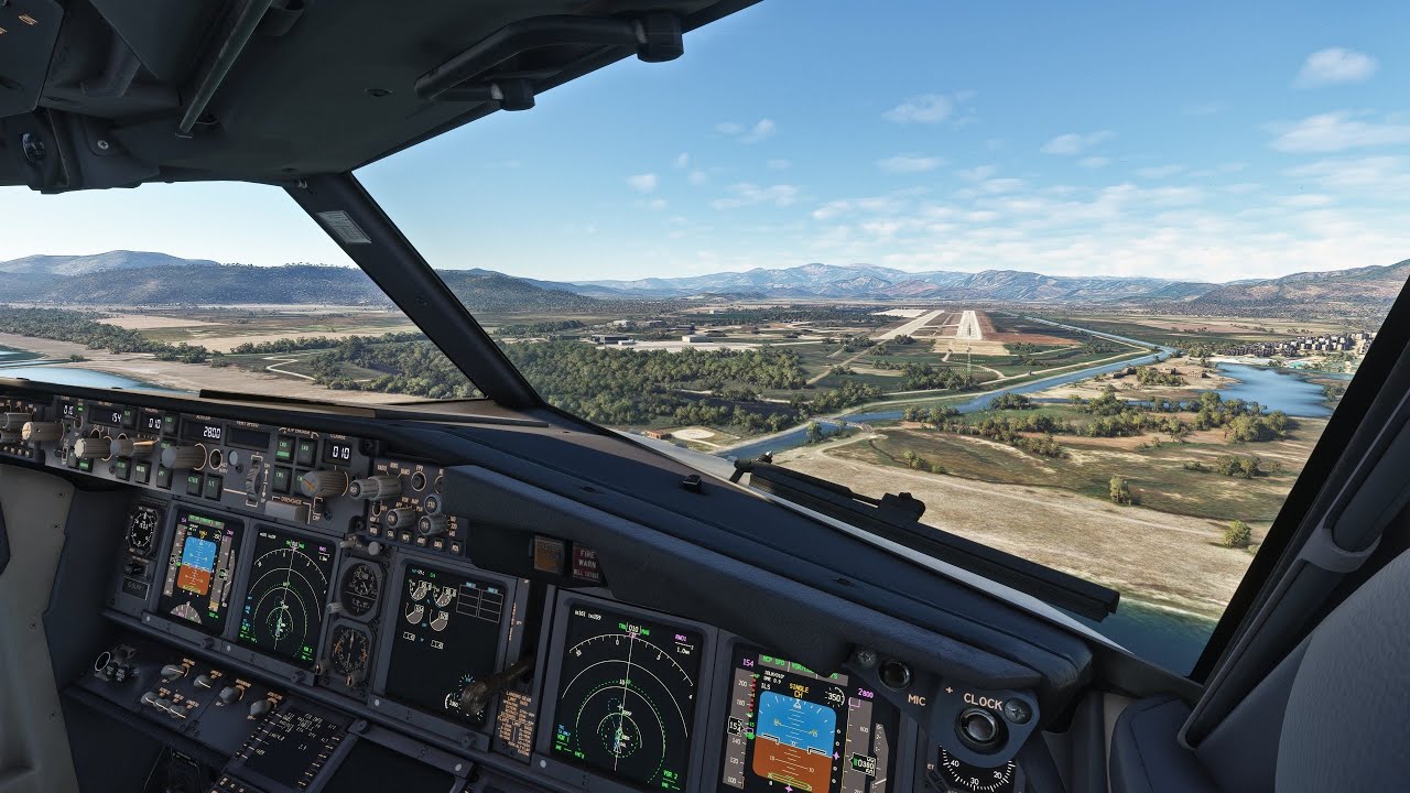PMDG Boeing 737 flown by Real 737 Captain | Cairo – Dalaman – Damascus ...
