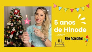 Fiz 5 anos de Hinode, não acredito!