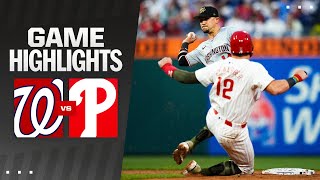 Nationals vs. Phillies Game Highlights (5\/18\/24) | MLB Highlights