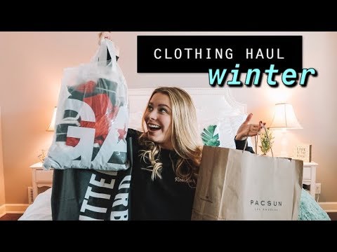 winter clothing haul || Alexa Field - YouTube