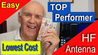 HAM RADIO Lowest Cost High Performance HF Antenna  You Can Make!