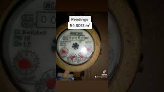 let us learn to read water meter together.