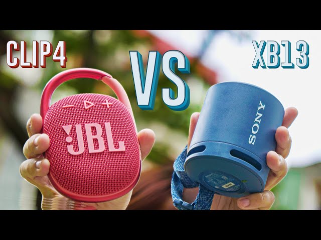 So sánh SONY SRS-XB13 và JBL CLIP 4: ĐẠI CHIẾN GIỮA LOA 1 TRIỆU ĐỒNG| Nên mua loa nào?