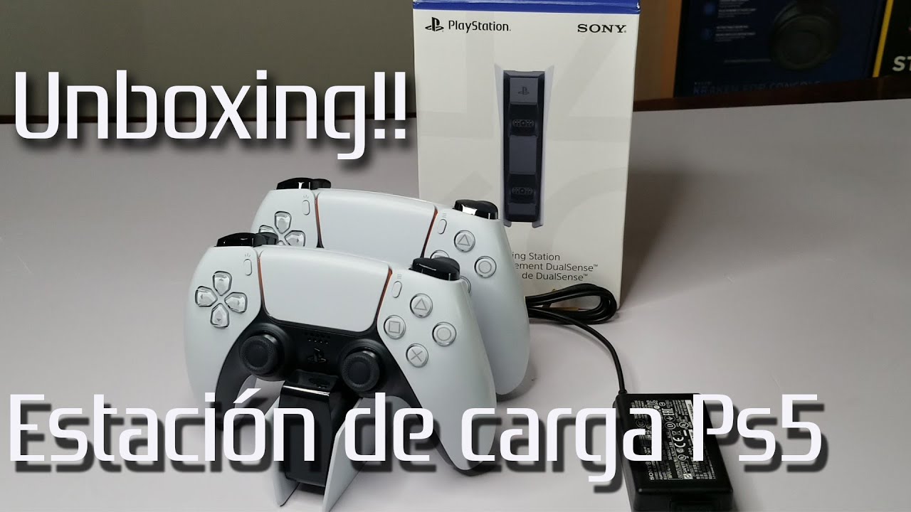 Estación Carga Mando PS5 y Base Playstation 5