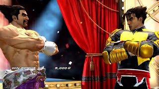 Tekken Tag Tournament 2 - Heihachi Mishima And Jin kazama Rare Win Poses (CLASSIC COSTUMES)