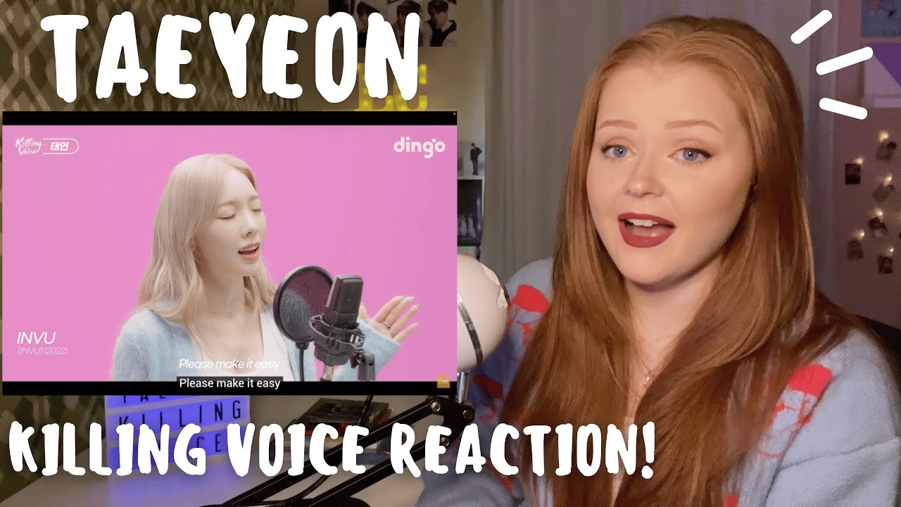 Taeyeon KILLING VOICE Reaction!