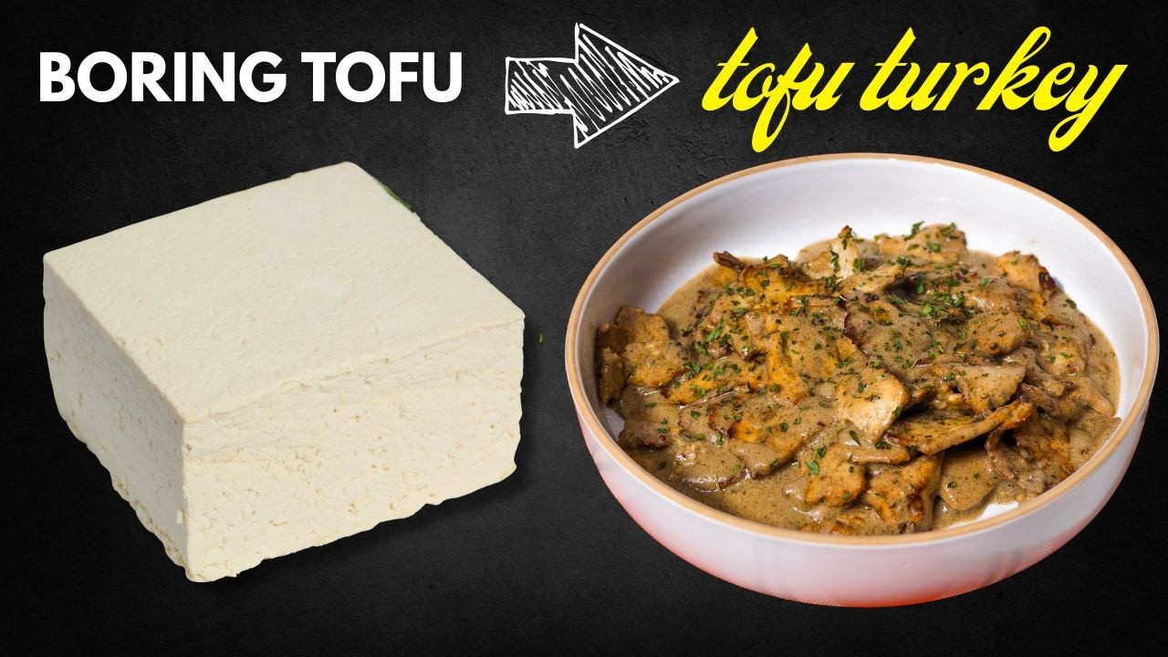 Who knew a block of tofu could make the best vegan turkey recipe?