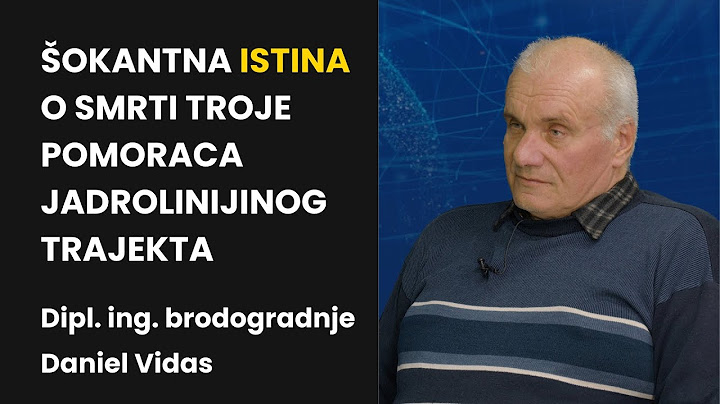 Dipl. ing. Daniel Vidas: Šokantna istina o padu rampe Jadrolinijinog trajekta i smrti troje pomoraca