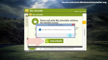 How to uninstall Easy Hide IP VPN by using Max Uninstaller
