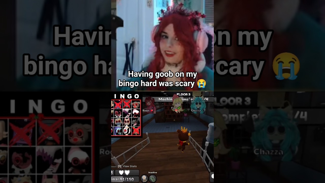 Dandy's world bingo! #dandysworld #roblox #gaming #streamer #cosplay #gaming