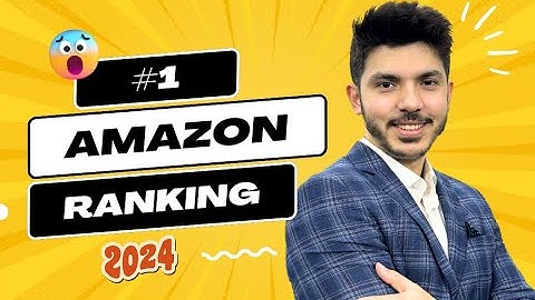 Amazon SEO  - How to Optimize Amazon Listing and Rank in Search 2024