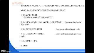 3RD SEM CSE DATA STRUCTURE CHAPTER-5 LINKED LIST PART-2
