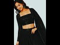 🔗 Link in Description Black Designer Lehenga Choli for Women 🖤 | Party Wear Lehenga on Meesho