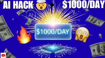 “NEW AI Hack 2025 | Make $1000/Day Automatically | Secret Method No One Shows! ”Smart Wealth Income"