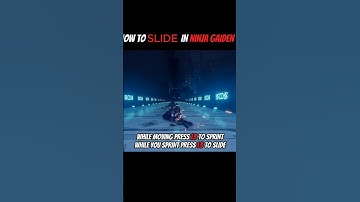 How to SLIDE in NINJA GAIDEN 4
