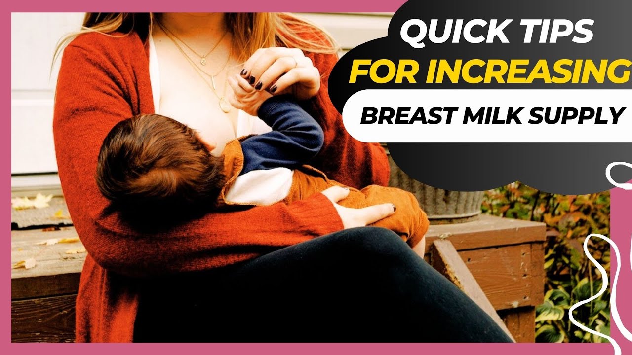 How To Increase Breast Milk Supply Quickly? YouTube