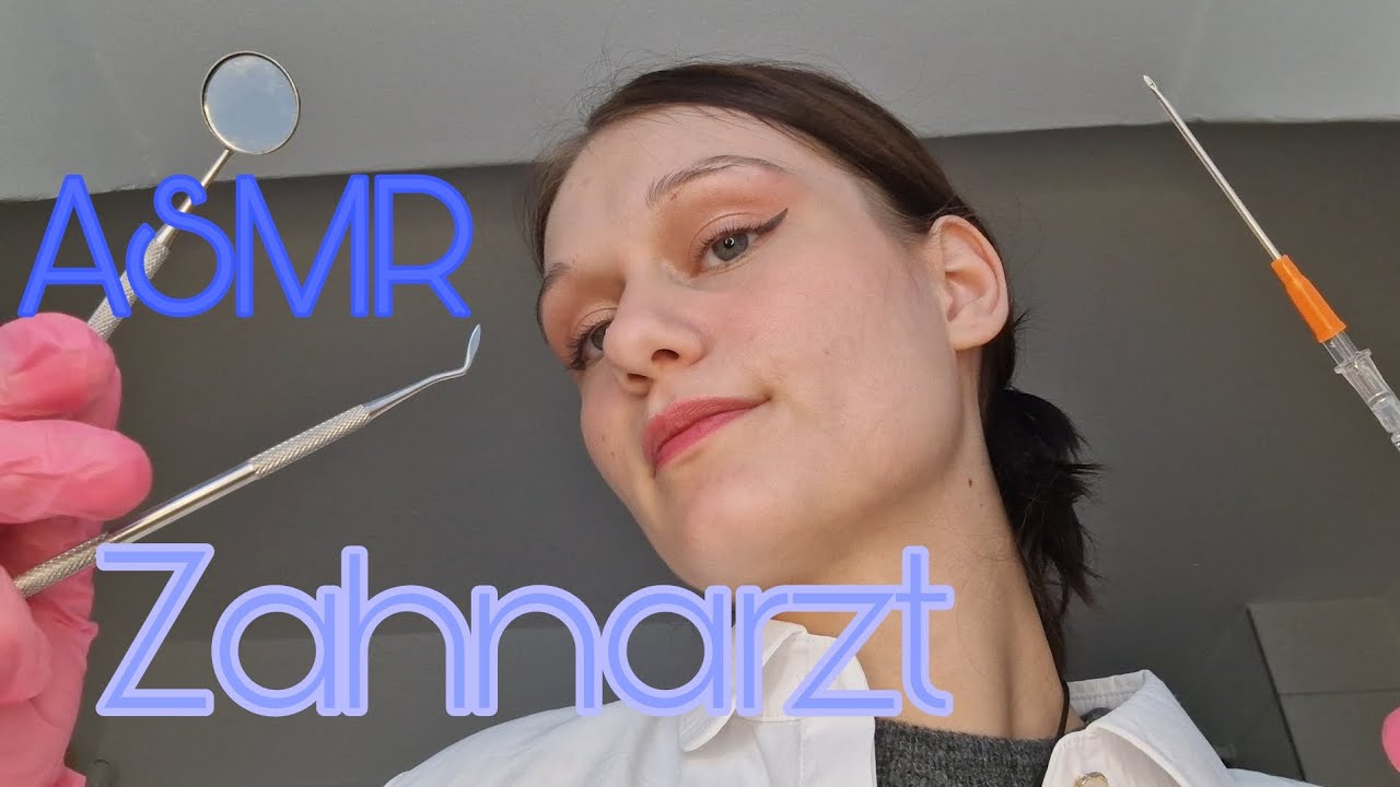 ASMR Zahnarzt Besuch Roleplay (deutsch/german roleplay)