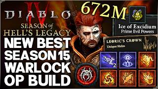 Download lagu Diablo 4 - New Best Most OP DAMAGE Warlock Build - Season 15 Blazing Scream = Easy Torment 12 Guide!