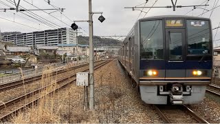 JR西日本京都線 207系1000番台 普通 新三田行き