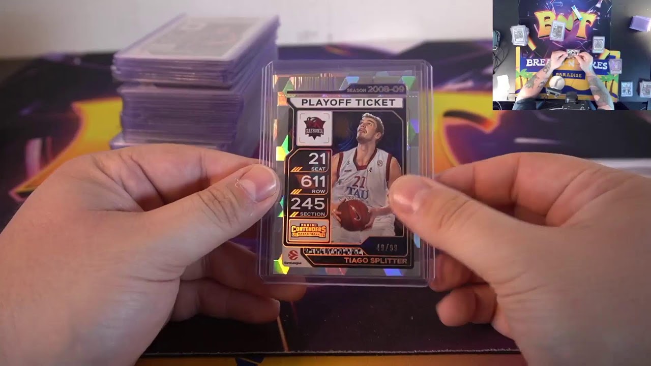 Break #3274: 2025-26 Panini Contenders Euroleague Basketball Hobby Full Case (12 Box) Player Break