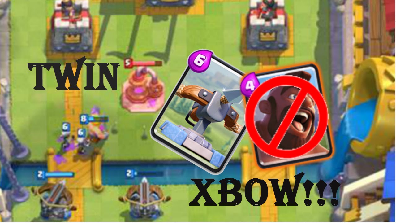 "HOW TO WIN EASILY?!" "double xbow?" Clash Royale Xbow counter