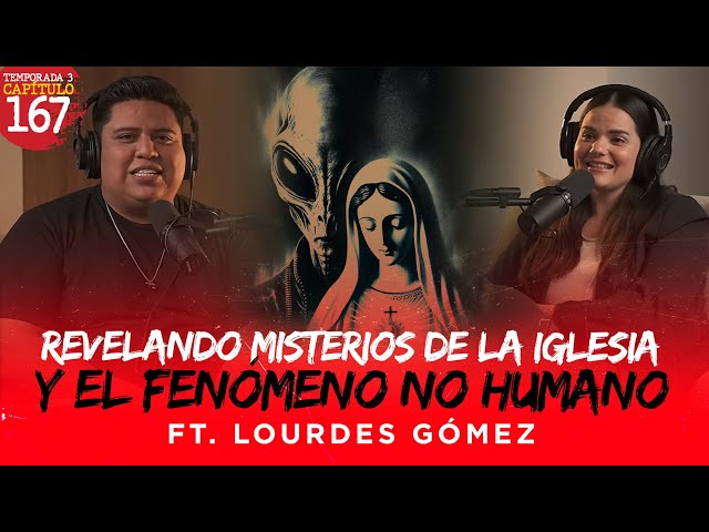 REVELANDO  misterios de la IGLESIA y el Fenómeno No humano | Ft Lourdes Gómez class=