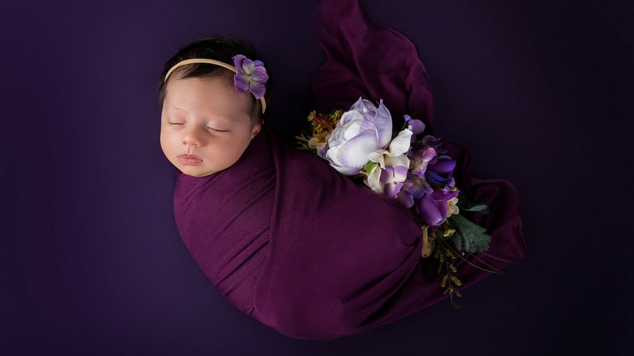 Newborn Photography Creative Photosession For A Baby Girl With