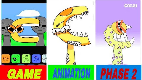 My NEW! Sprunki OC: C (from Alphabet Lore) | Game vs Animation vs Phase 2 | Creative Chaos