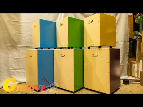 Ikebe Gakki] Affordable Box Cajons in Fun, Pop Colors! - YouTube