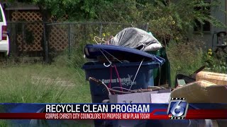 Council will discuss charging fees for contaminated recycling bins