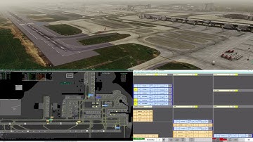EGKK_GND | Gatwick Ground | Vatsim UK ATC | 20.09. | Towerview Part 1