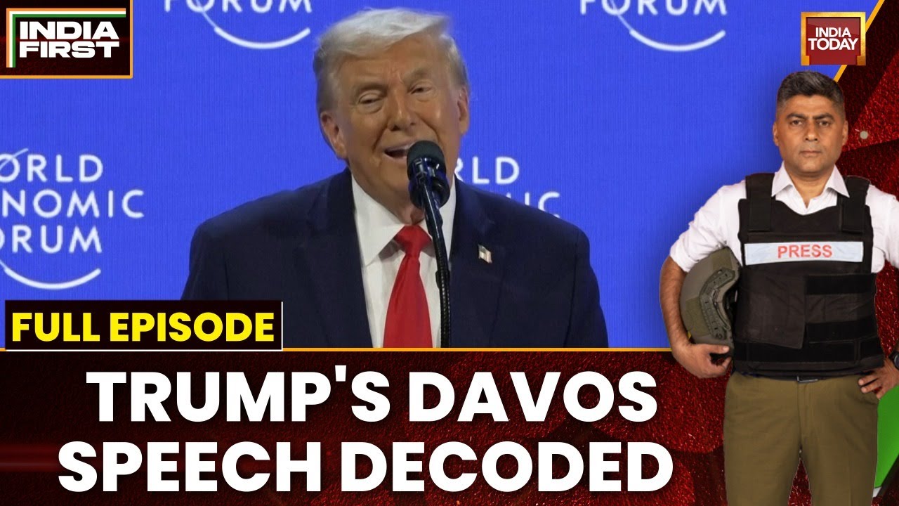 Donald Trump Demands Greenland Title At Davos, Rules Out Use Of Force For Acquisition | India First